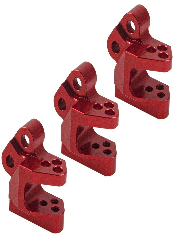 Vgoohobby Metal Upper Center Link Mounts Compatible with Axial SCX10 III AXI03007 1/10 RC Crawler Car Upgrade Parts (Red) - Image 4