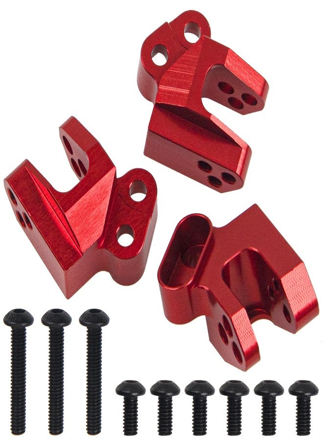 Vgoohobby Metal Upper Center Link Mounts Compatible with Axial SCX10 III AXI03007 1/10 RC Crawler Car Upgrade Parts (Red) - Image 1