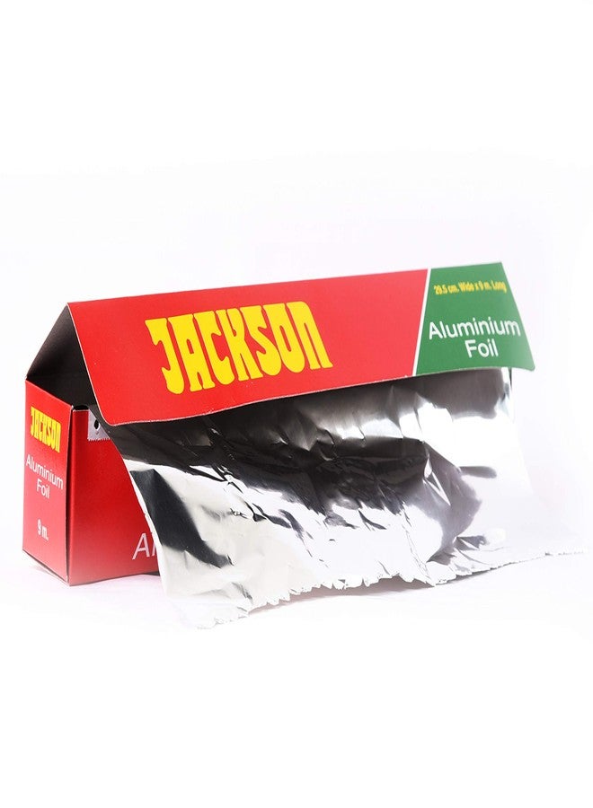 Jackson Aluminium Foil Paper for Food - Pack of 3 Rolls - GAURANTEED 9mts Per Roll. - Image 1