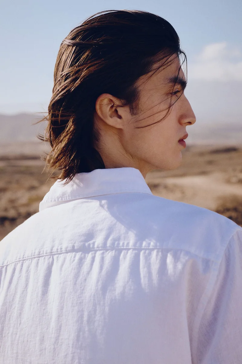 H&M Regular Fit Linen-blend shirt