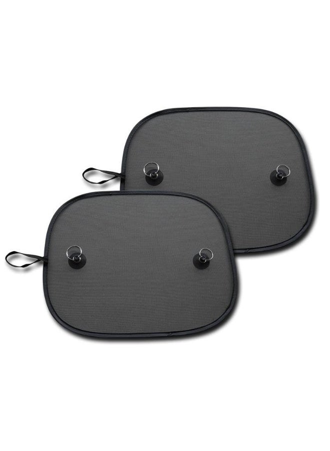 Bukela 2 Pack Car Window Shades for Baby, Block UV Rays Universal Car Sun Shades for Side and Rear Window, Car Visor Side Window Sun Shade Cover (44 x 36 cm) - Image 1