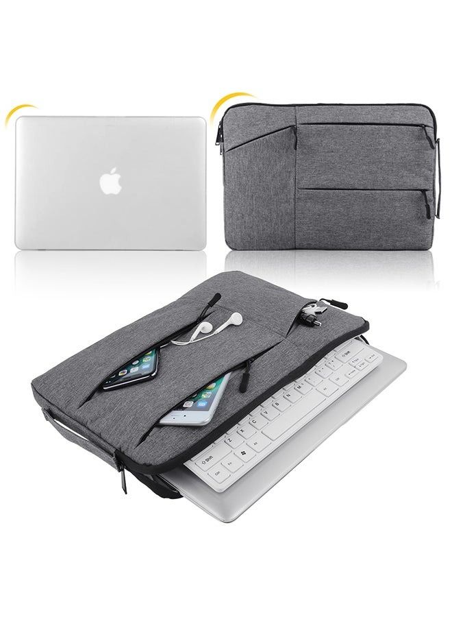 Cool Baby Laptop Bag for Macbook Air Pro Retina 15.6" Tote Sleeve Dark Gray  - Image 2