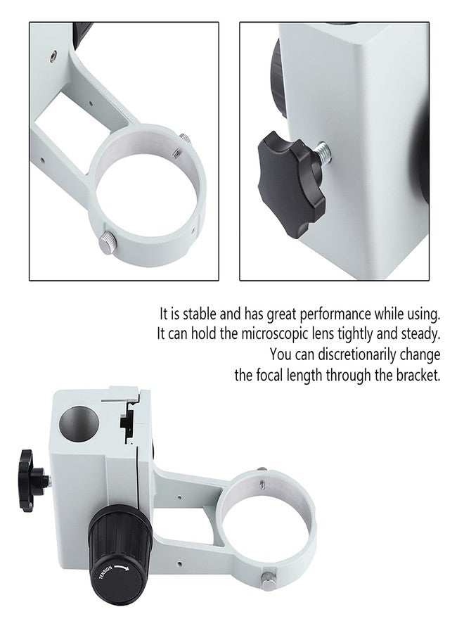 Uxsiya Adjustable Microscope Holder , Microscope Focusing Bracket Microscope Stand Head Stable Great Performance Microscope Holder with Bracket Lock for Microscopes - Image 2