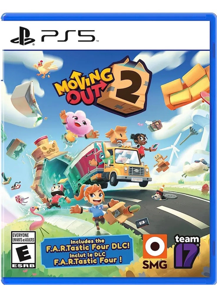 Team 17 Moving Out 2 - PlayStation 5 (PS5) - playstation_5_ps5 - Image 1