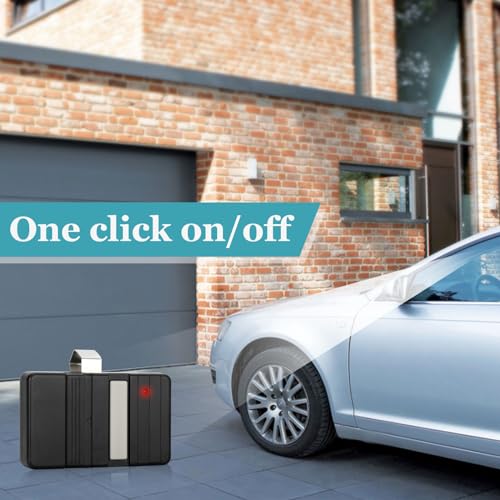 Jisculo 1 for GT90-1 Garage Door Remote Control,Compatible with Genie 9/12 Dip Switch Garage Door Opener Remote,Genie 390MHZ Overhead Door Opener Replacement for MAT90/GT912/G220/AT90/Blue Max - Image 3