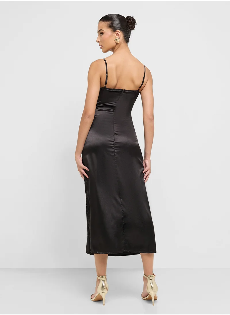 Ginger Satin Slip Dress