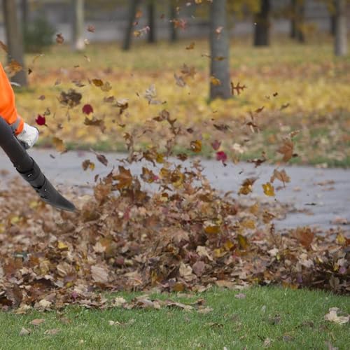 Haiouus 191B21-6 191L13-5 Adapter Pipe & 197889-6 Flat end Nozzle, Compatible with Makita X2 36V XBU02Z - XBU03 18V Brushless Cordless Blower, 191L13-5 191B21-6 Blower Nozzle Adapter - Image 3