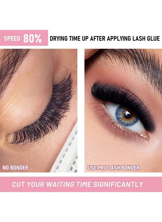 PRO LASHBEAUTY - Lash Bonder For Eyelash Extensions Super Bonder Glue Accelerator Lash Extension Sealant Longer Retention Waterproof Oilproof Special Dropper Design For Dose Control 15Ml - Image 1