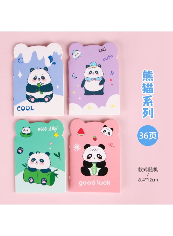 HELPS Student's Cute Notebook High Color Value Small Notebook Portable Carry-on Small Size Notepad Learning Pocket Horizontal Line Book - Image 1