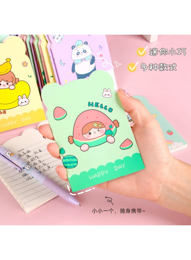 HELPS Student's Cute Notebook High Color Value Small Notebook Portable Carry-on Small Size Notepad Learning Pocket Horizontal Line Book - Image 4