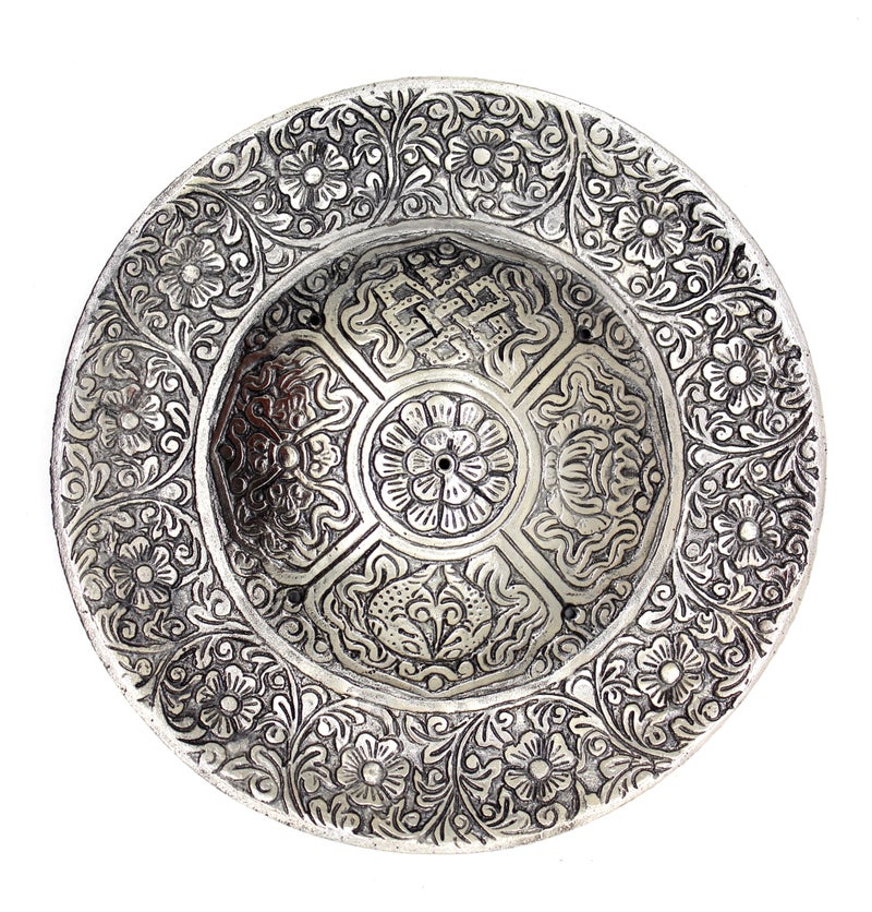 Govinda Large Tibetan Incense Burner 6 Inches Diameter