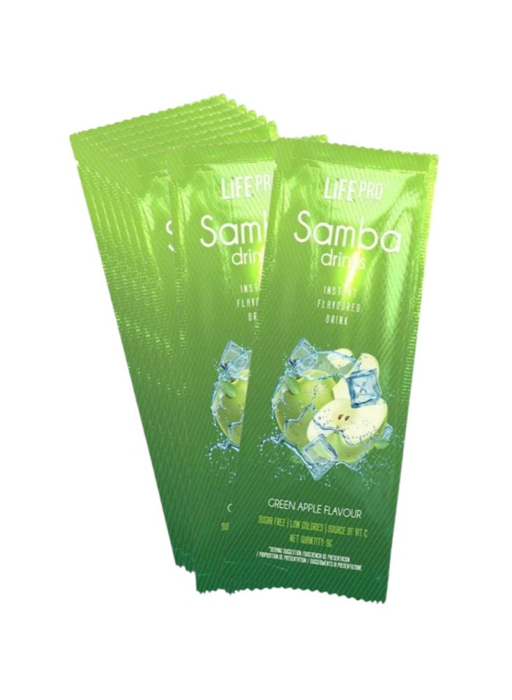 LifePro Life Pro Smaba Drinks 12 Sachets / Green Apple – Instant Hydration & Refreshing Drink Mix - Image 2