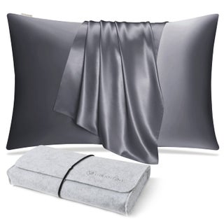 DISANGNI 100% Natural Mulberry Silk Pillow case for Hair and Skin with Hidden Zipper 22 Momme Both Sides Real Silk Pillow Case (1pc King Size 20"" x36""  Dark Gray) - pzsku/Z7D0E3C67101CE4A50854Z/45/1749650843/277bcfab-cd5b-480d-b071-04167c4d1b91