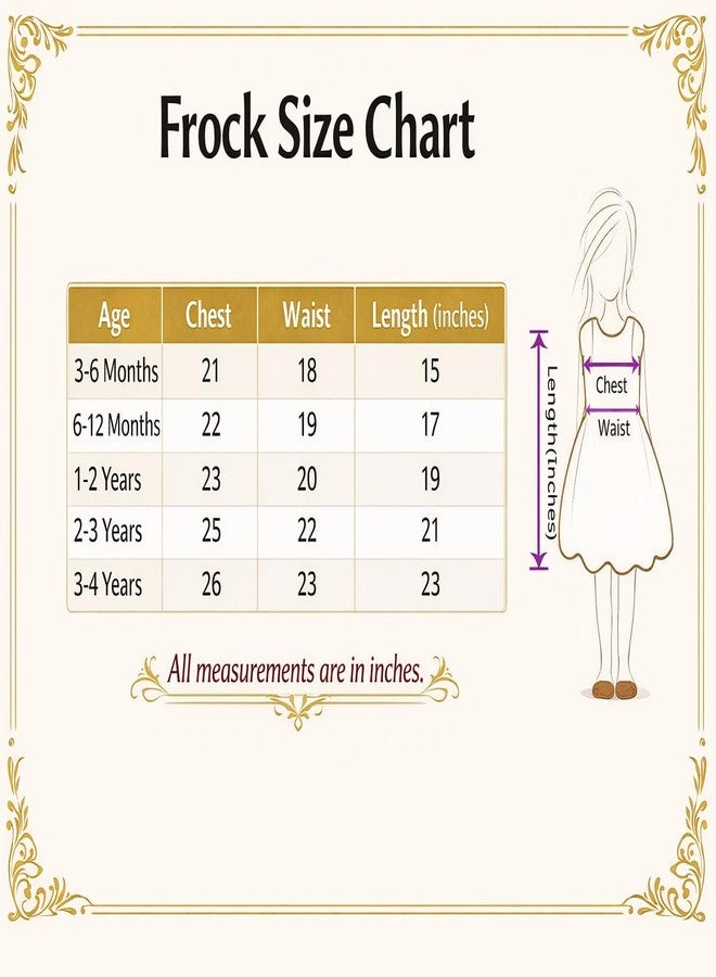 Suzvan Baby Girls South Indian Traditional Pattu Pavadai Tapeta Silk Frock Dress (3-6 Months) - Image 4