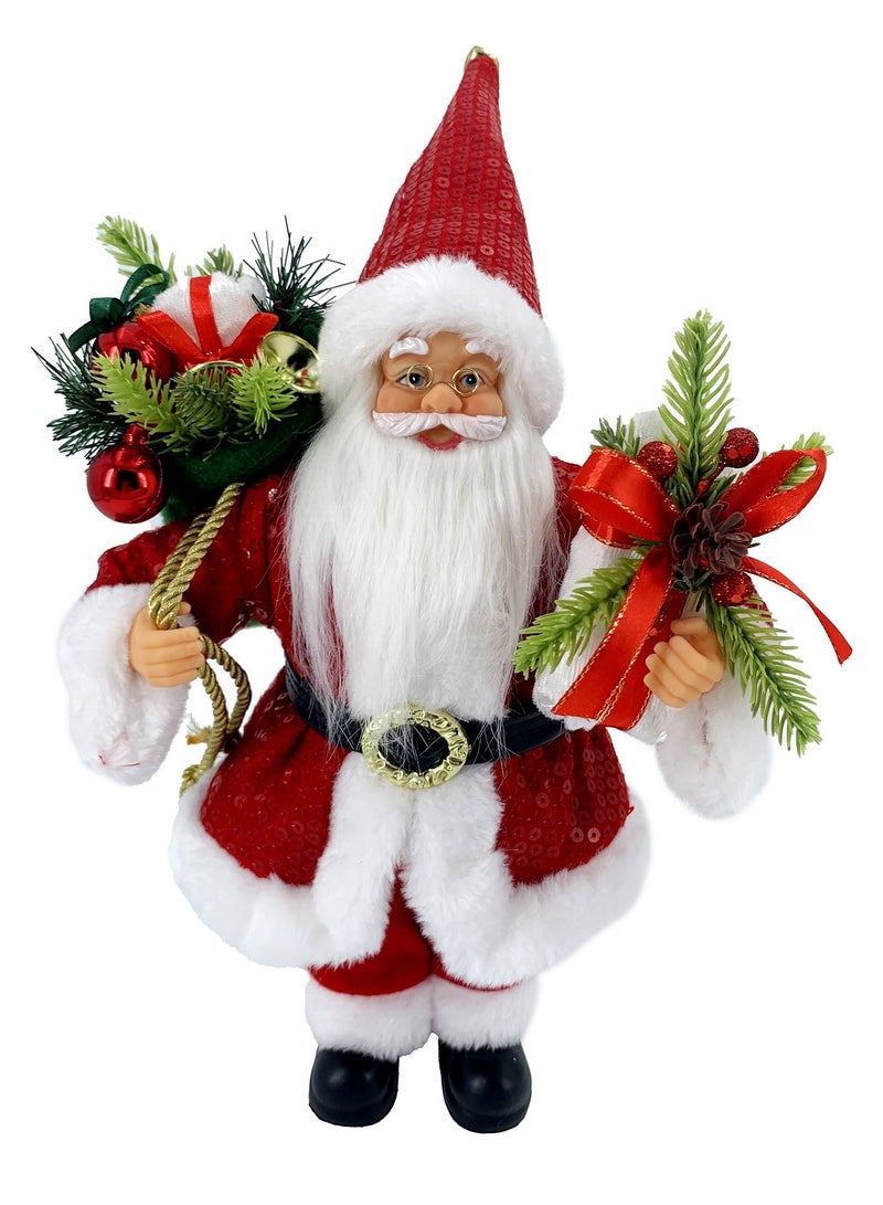 Party Magic Standing Santa 30cm