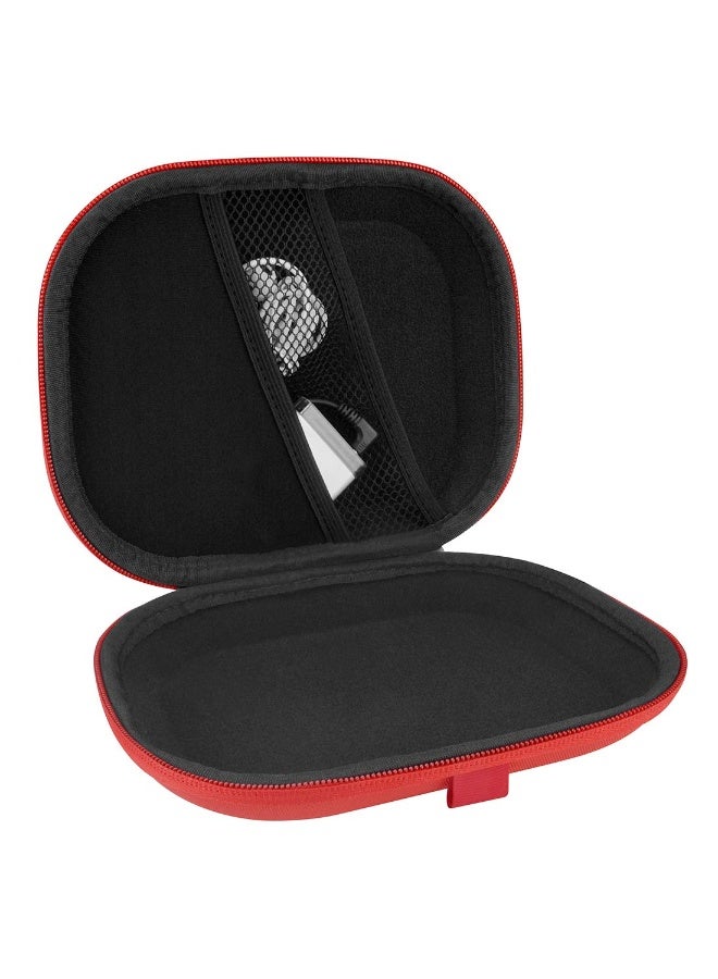 Headphones Case Compatible with JBL Tune 510BT, Tune 660NC, Tune 560BT, Tune 500BT, Jr 310BT, Replacement Hard Shell Travel Carrying Bag with Cable Storage (Red) - Image 3