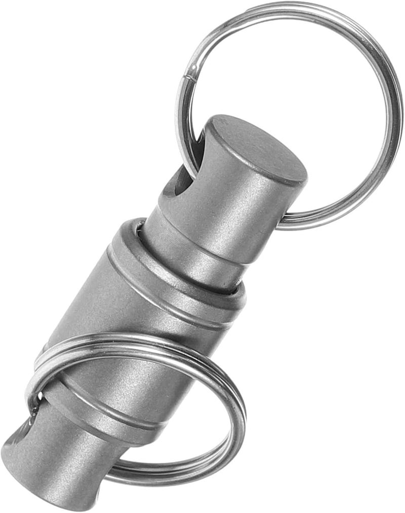 Quick Release Keychain Rotatable Metal Key Ring 1pcs Universal Car Key Holder Organizer for Men and Women - Image 1