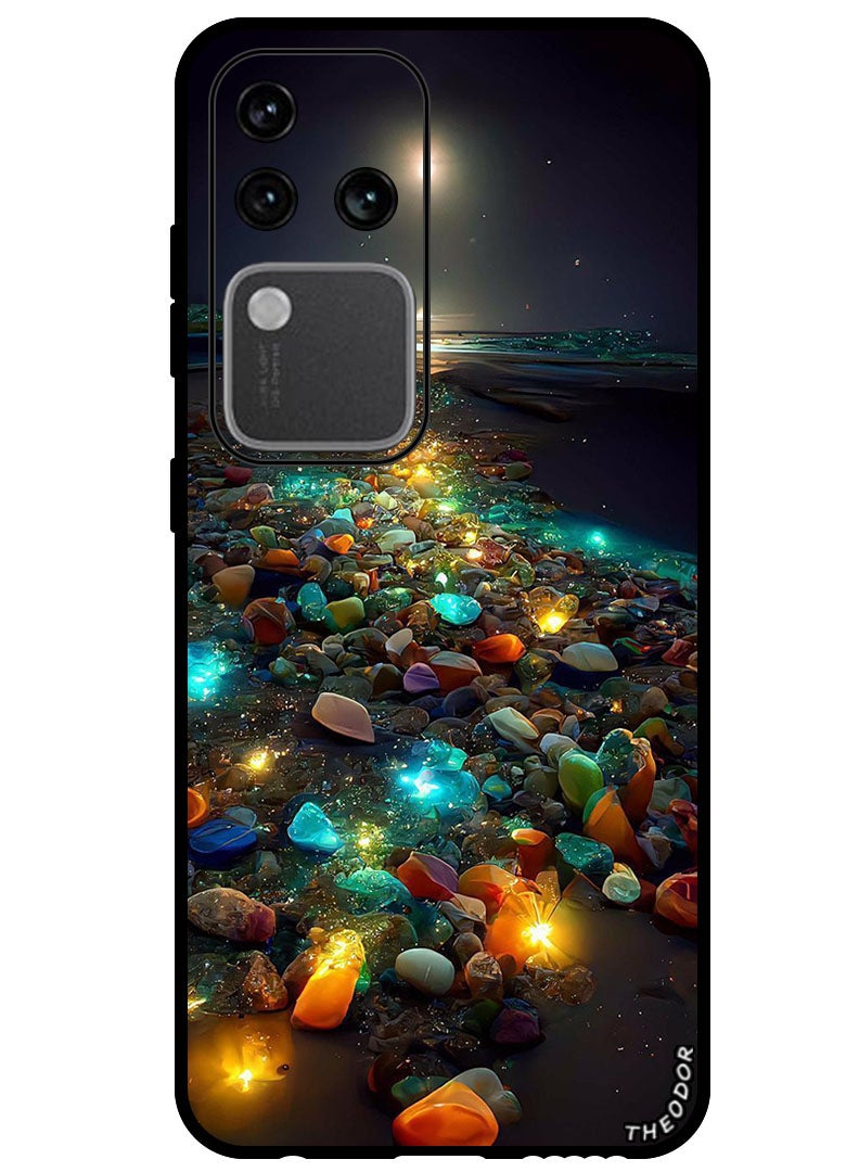 Theodor Protective Case Anti Scratch Shock Proof Bumper Cover For Vivo S18 Pro Glow - Image 1