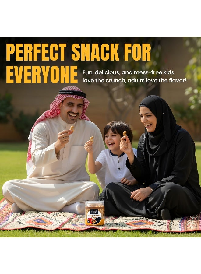 Karish Cashew Dragee Caramel 180g - Crunchy Choco Coated Nut Snack - Premium Gourmet Snack & Gifting Delight - Image 5
