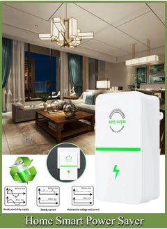 Home Smart Power Saver, Energy Saving Device, Balance The Current Source Stabilizes Save Box, Electricity Saving and High Efficiency, For Shop Hotel or Office