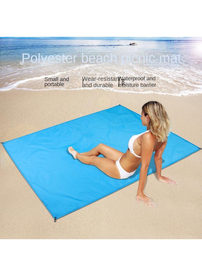 Bluejw Explosive Beach Mat Mini Portable Picnic Mat Waterproof Moisture-proof Floor Mat Picnic Cloth Outside Camping Moisture-proof Mat - Image 2