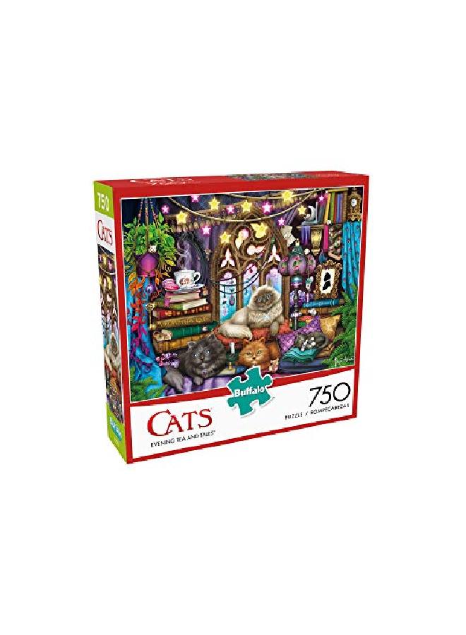 Buffalo Games Evening Tea And Tales 750 Piece Jigsaw Puzzle - Image 4