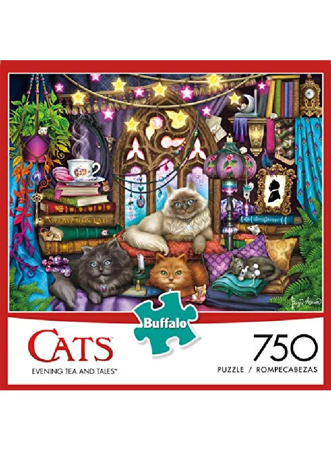 Buffalo Games Evening Tea And Tales 750 Piece Jigsaw Puzzle - Image 3