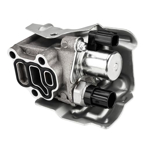 PHILTOP Spool Valve Assembly with Oil Pressure Switch VTEC Solenoid Compatible with Honda Acura Vehicles Accord 24L Civic 20L CRV Element RSX Replaces 15810RAAA03 917224 - Image 1