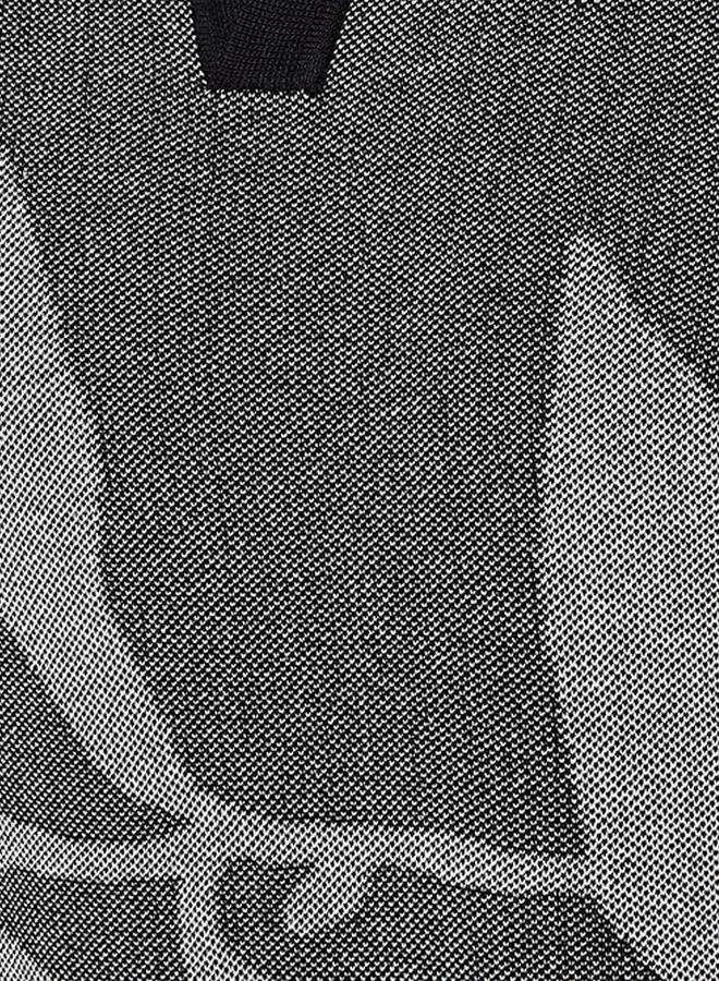 Iconic Iconic Short Sleeves Jacquard Polo T shirt