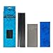 XCMAN XCMAN Alpine Freeride Snowboard Ski Base Ptex Base Repair Kit: 5 ptex, Metal Scraper, Sanding Sponge - Image 2