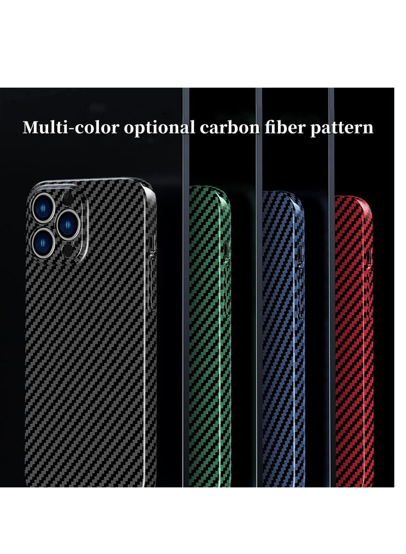 ELTRAZONE Personality Handsome Light Thin Carbon Fiber Pattern PC Phone case Compatible with iPhone 15 Plus Unique Comfortable Cool Shockproof Back Cover - Image 5