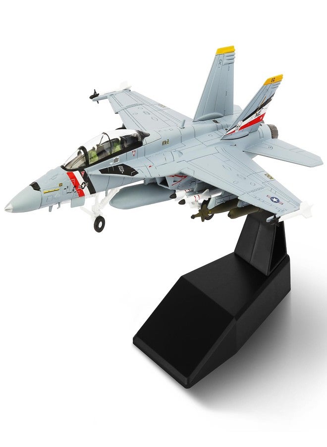 HANGHANG 1/100 Military Model Plane F/A-18F Super Hornet（Bounty Hunters Version） Alloy Fighter Plane Model Airplane for Collections and Displays - Image 1