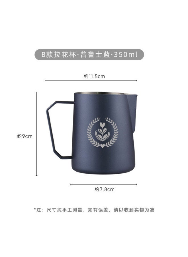 Coffee Cup Pointed Mouth 304 Stainless Steel Milk Bubble Cup With Fancy Coffee Cup Utensils