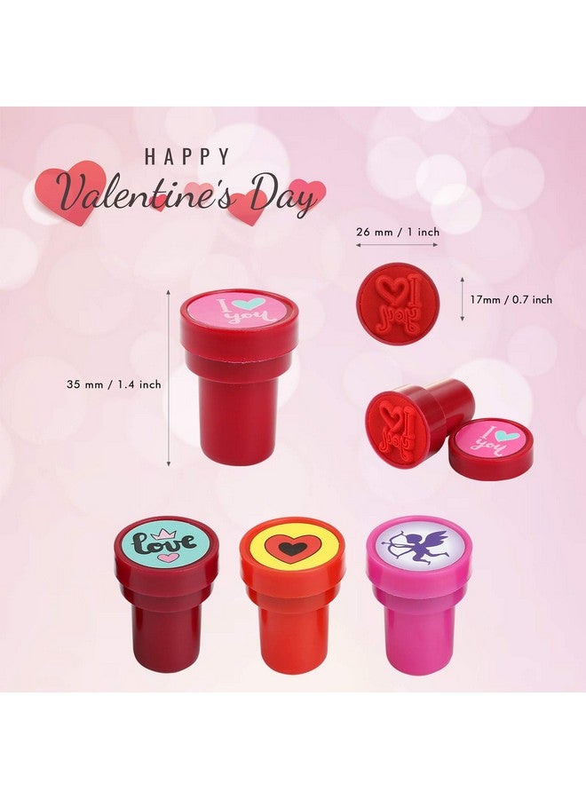Kesote Valentines Day Stamps For Kids, Self Inking Stamps For Valentine Party Favor Goody Bag Fillers - Image 3