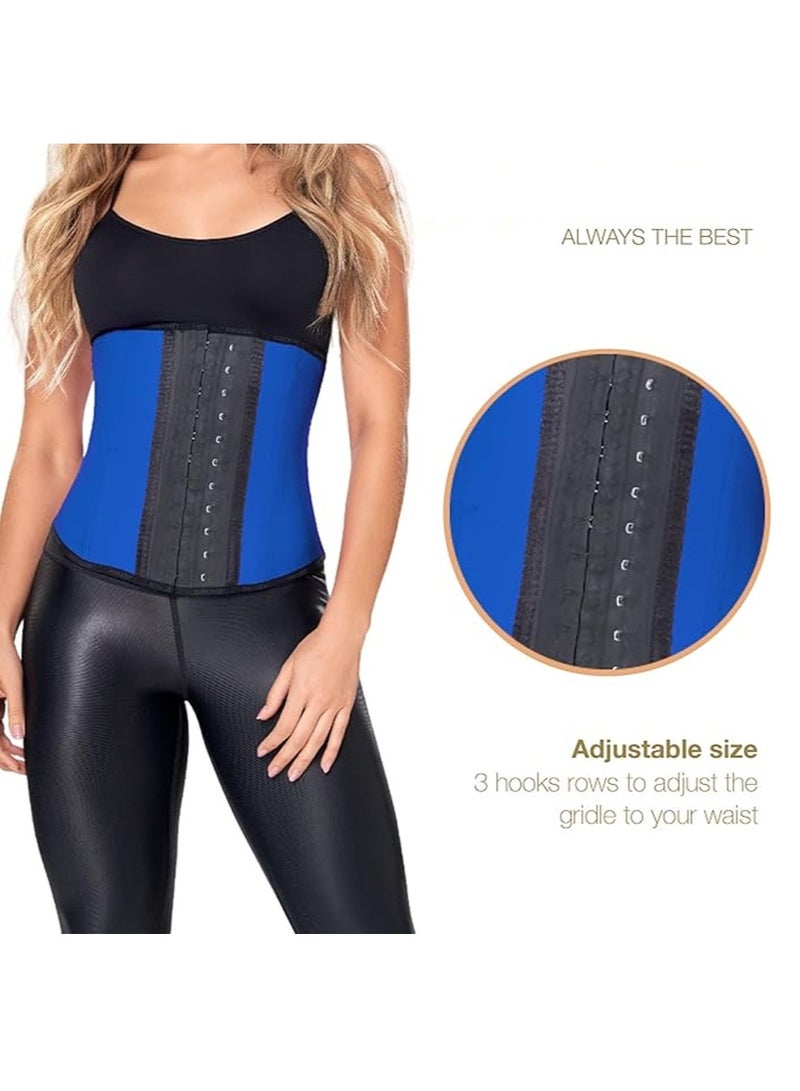 DubaiGallery Corset Waist Trainer for Women - Colombian Waist Cincher - 3 Hook Latex Body Shaper  - Image 2