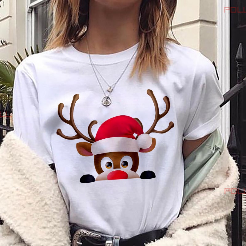[Same day] cross-border supply of T-shirt printed T-shirt women's short-sleeved women's clothing - Image 1