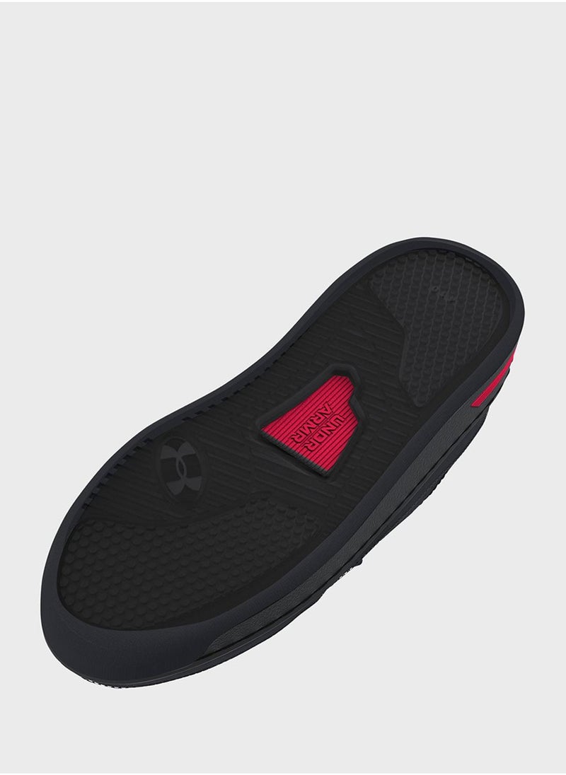 UNDER ARMOUR - Court 96 Leather Sneakers - Image 1