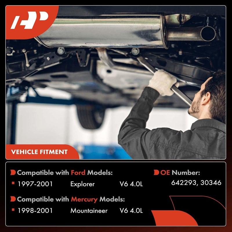 A-Premium Right Catalytic Converter Kit for Ford Explorer & Mercury Mountaineer - Image 2