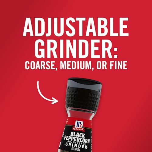 McCORMICK مجموعة مطحنة الملح والفلفل من مكورميك، ملح الهيمالايا الوردي، ملح البحر، حبوب الفلفل الأسود، ومجموعة حبوب الفلفل، 6.47 أونصة - Image 2