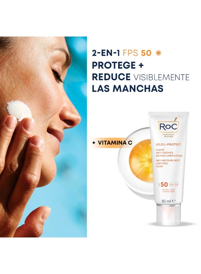روك سائل روك سوليل بروتيكت الموحد للبقع الداكنة وواقي الشمس SPF50 50 مل - Image 3