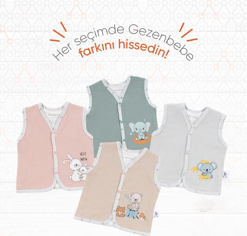 Gezenbebe Hero Baby Vest Teddy (Organic) - Image 4