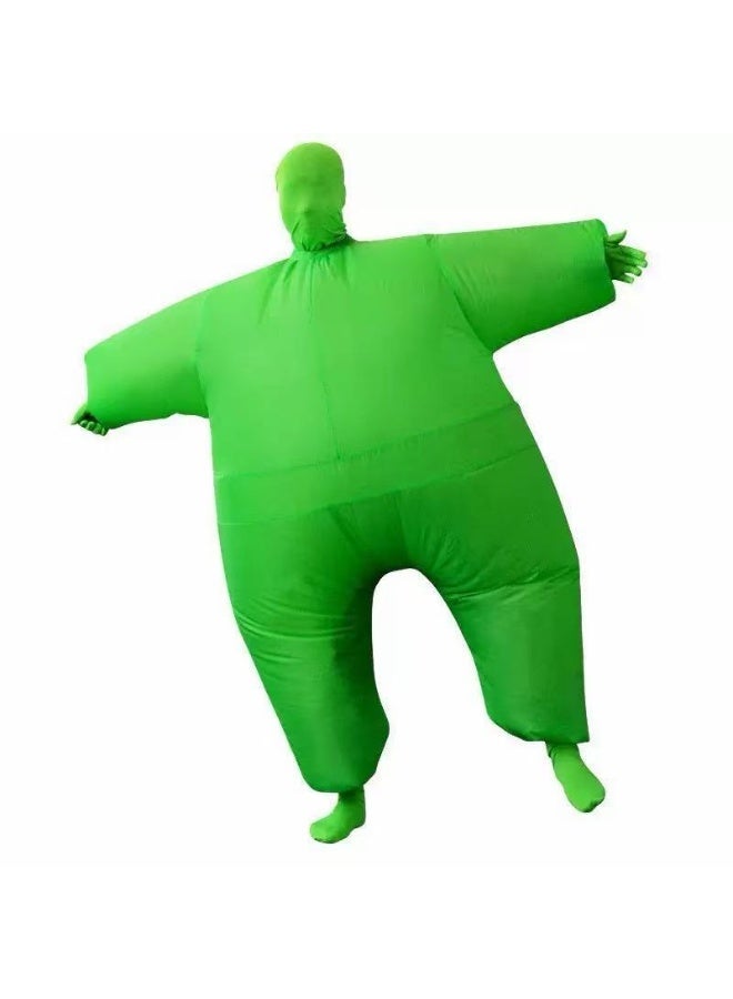 Funny Adult Inflatable Costume - Full Body Blow Up Fat Suit for Halloween, Eid & Parties - Image 1