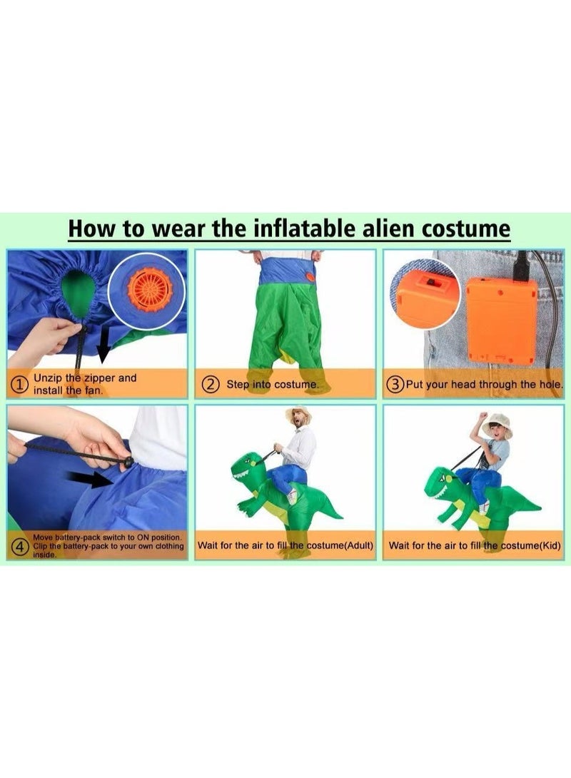 Funny Adult Inflatable Costume - Full Body Blow Up Fat Suit for Halloween, Eid & Parties - Image 3