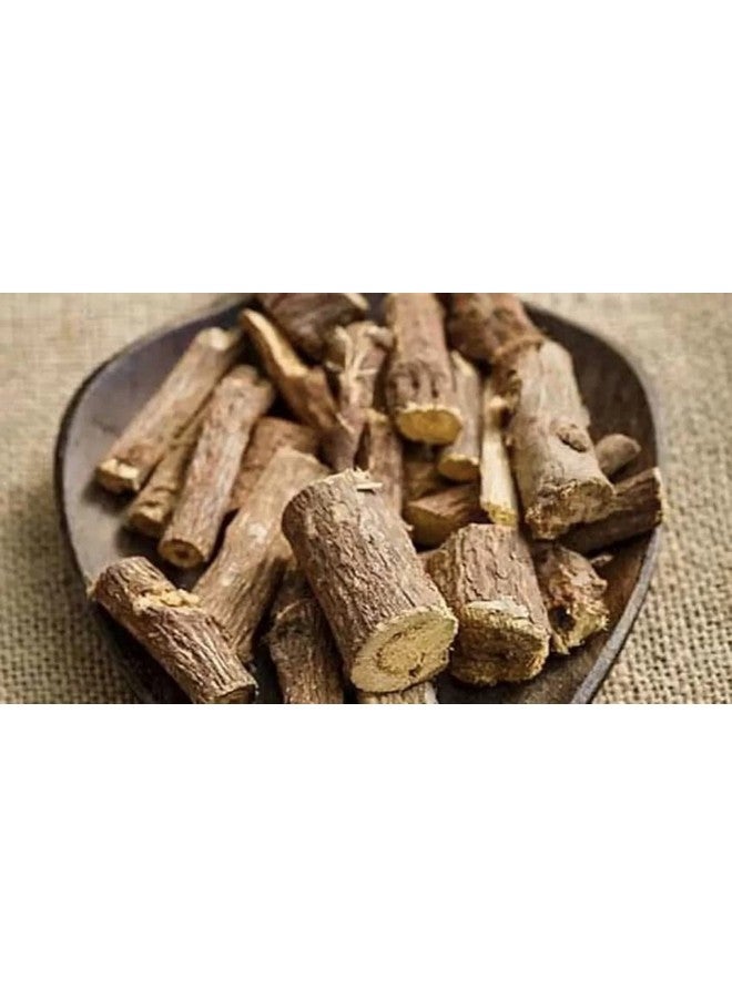 TiQH 100% Pure Mulethi Stick For Eating- Licorice Roots For Throat Root Stick | Mulethi Liquorice | Glycyrrhiza Glabra | Mulethi for Body, Skin & Hair (100) - Image 2