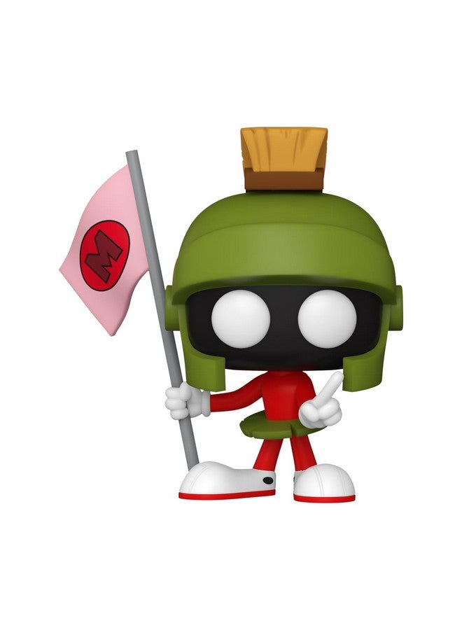 Funko Pop! Animation: Looney Tunes - Marvin The Martian with Martian Flag (2024 Shared Exclusive) - Image 2