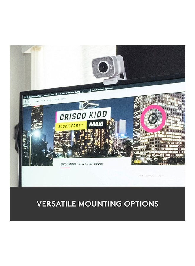 Logitech StreamCam Live Streaming Webcam - White - Image 4