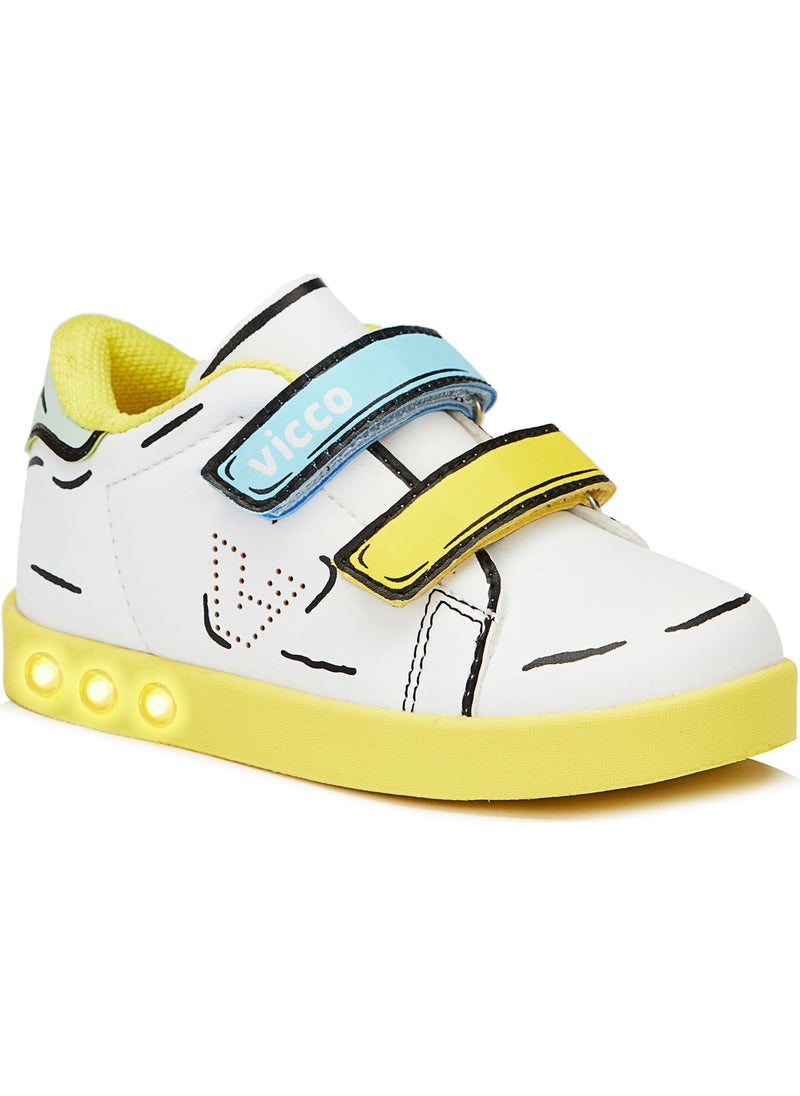 313,P22Y,153 Kids Light Sports Shoes White-Yellow - pzsku/Z7D10424B45F75930F2E5Z/45/_/1728059904/16f68238-7154-41e3-9bc8-141e203c86dc