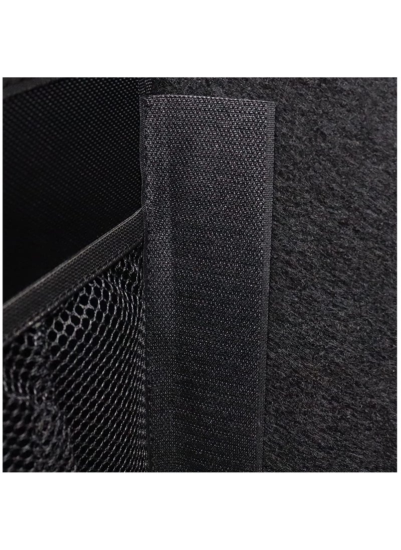 KASTWAVE - Trunk Organizer for Tesla Model Y Model 3 Rear Trunk Accessories, Trunk(rear) Organizer Storage with Mesh Pocket and Dividers for Storage and Efficient Organization of Trunk Items - Image 1
