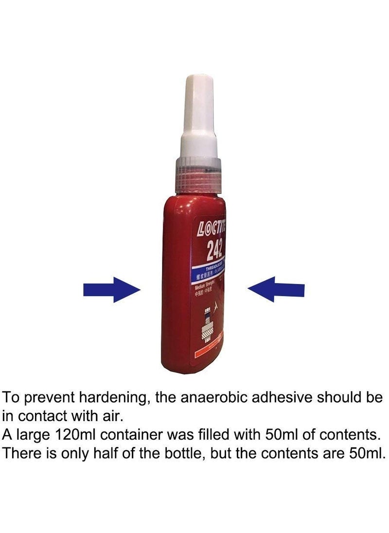 Loctite Loctite 243 Threadlocker Blue Liquid 50 ml Bottle - Pack of 1  - Image 2