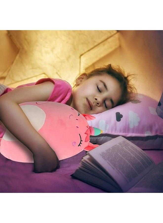 Jellydog Toy وسادة دمية يونيكورن محشوة 16 بوصة وسائد يونيكورن للفتيات وسادة دمية يونيكورن لطيفة لعبة محشوة ناعمة وسادة عناق وسادة نوم هدايا محشوة للفتيات  - Image 5